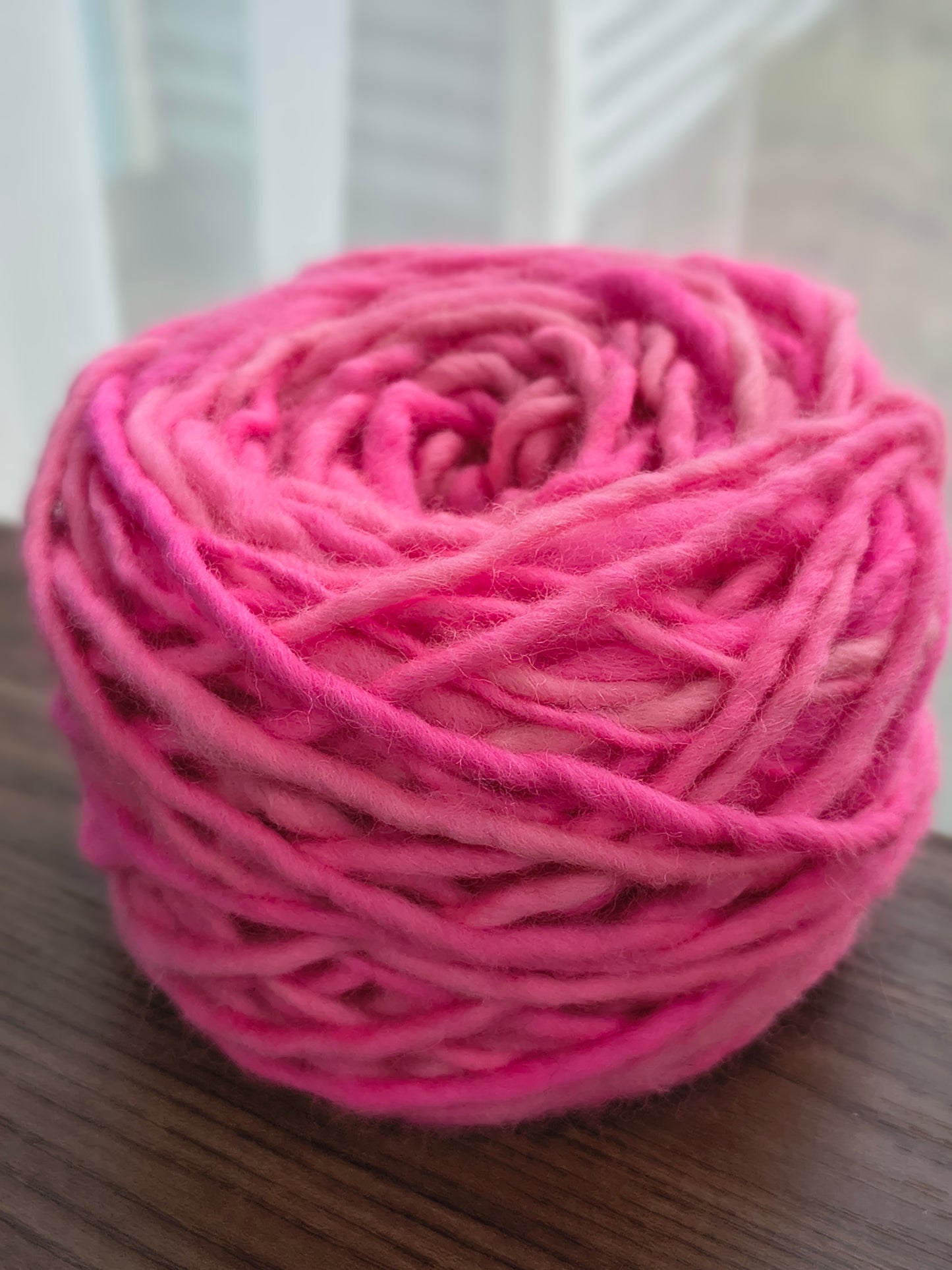 Ovillo 100 grs de Lana natural de oveja corriedale (merino -lincoln) suave al tacto