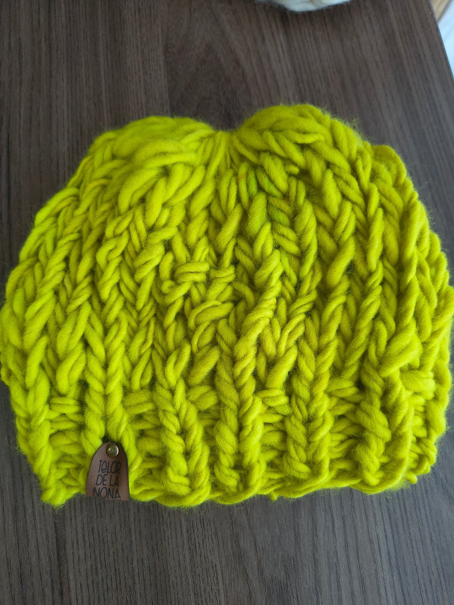 Gorros adulto Lana Natural suave 50% merino