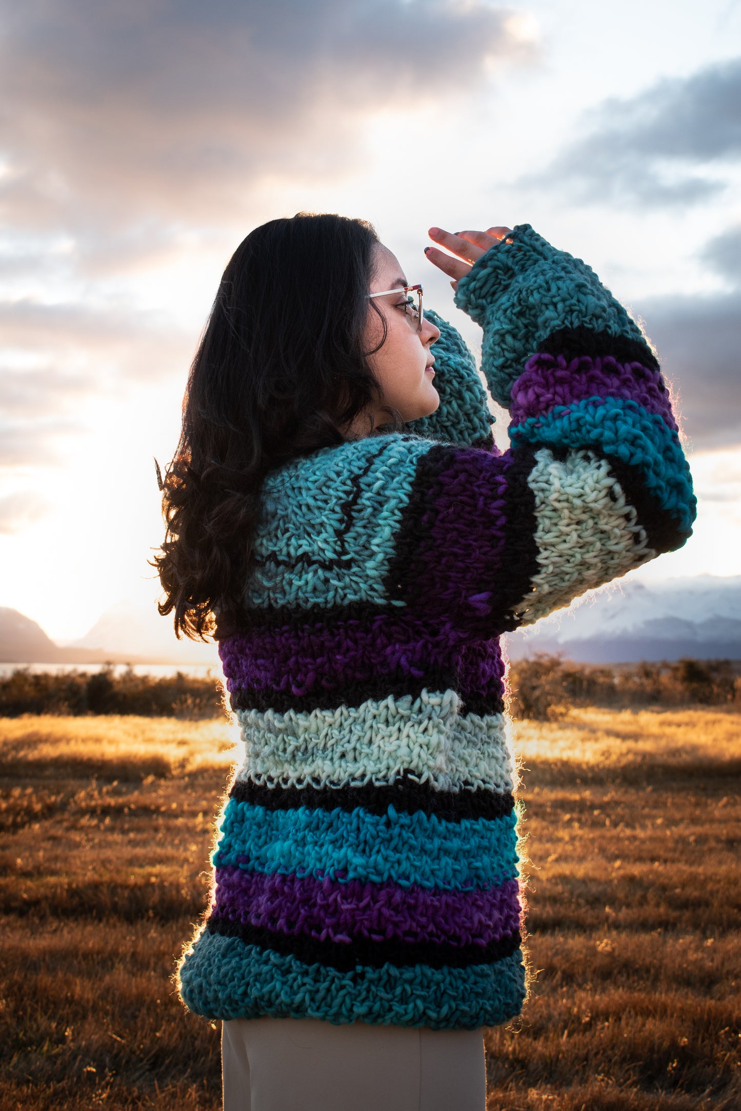Sweater de Lana Natural Lupino
