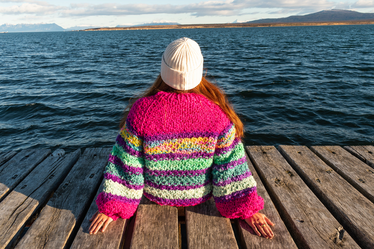 Sweater de Lana Natural Arrebol