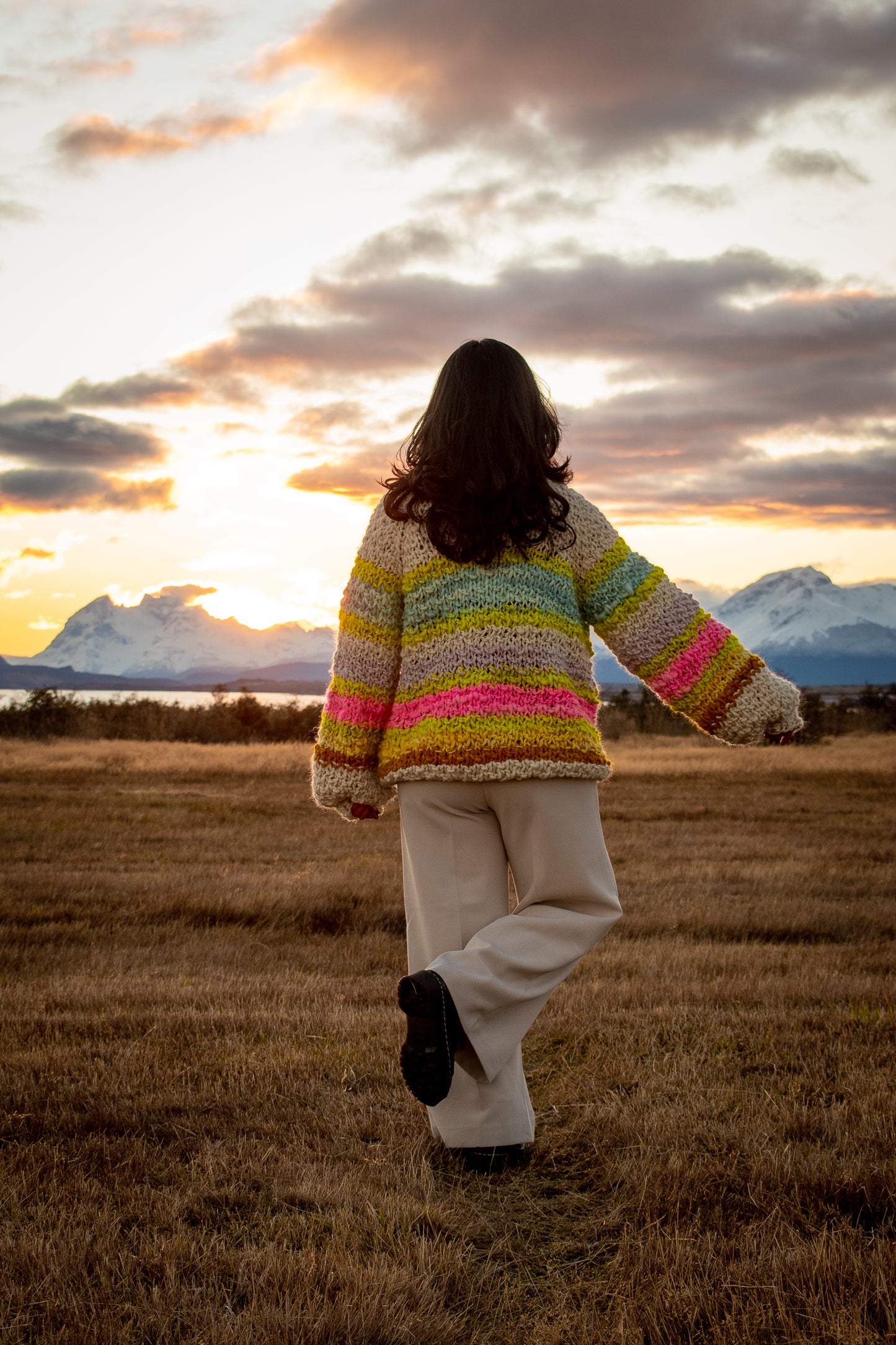 Sweater de Lana Natural Perla