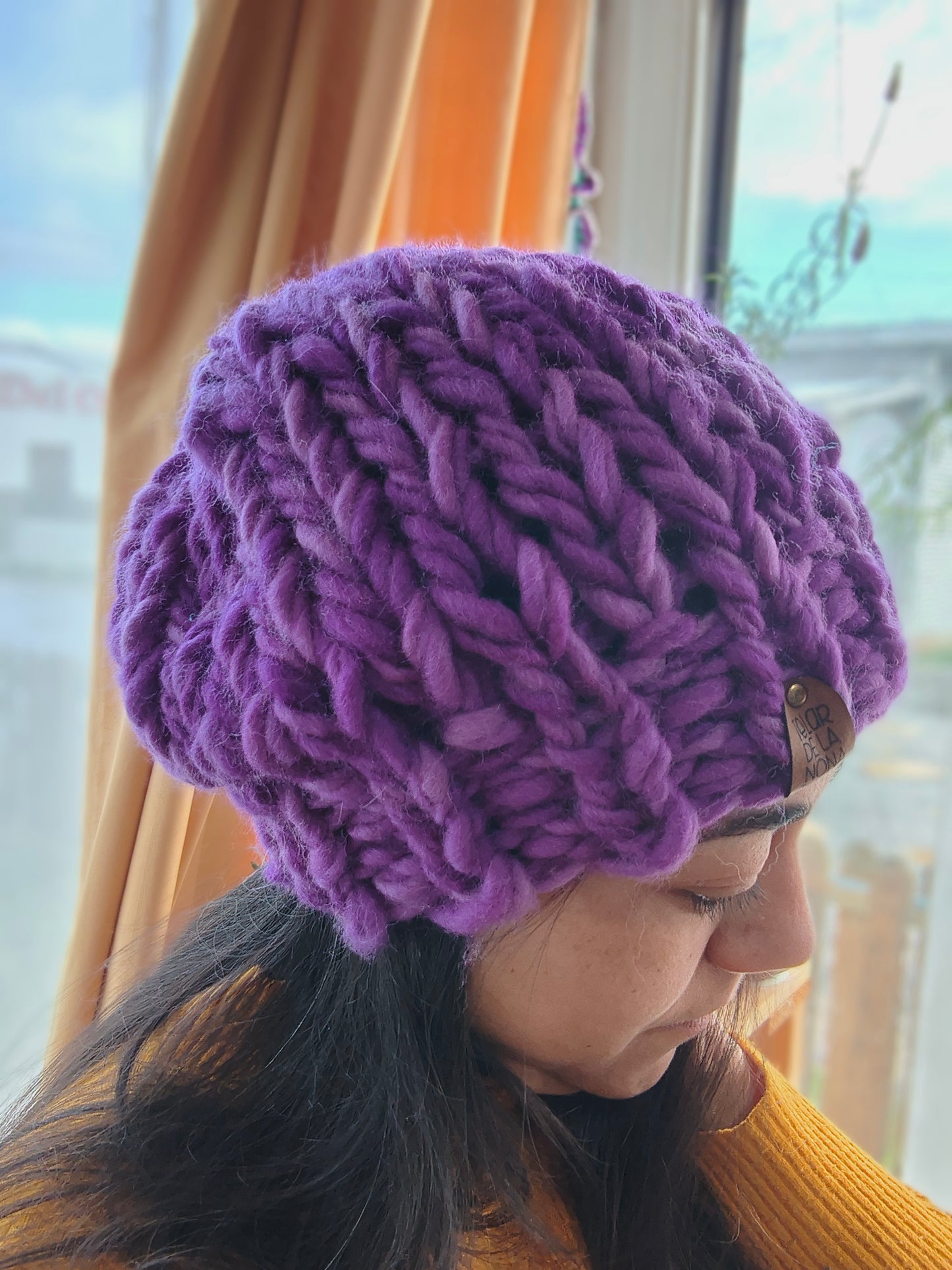 Gorros adulto Lana Natural suave 50% merino