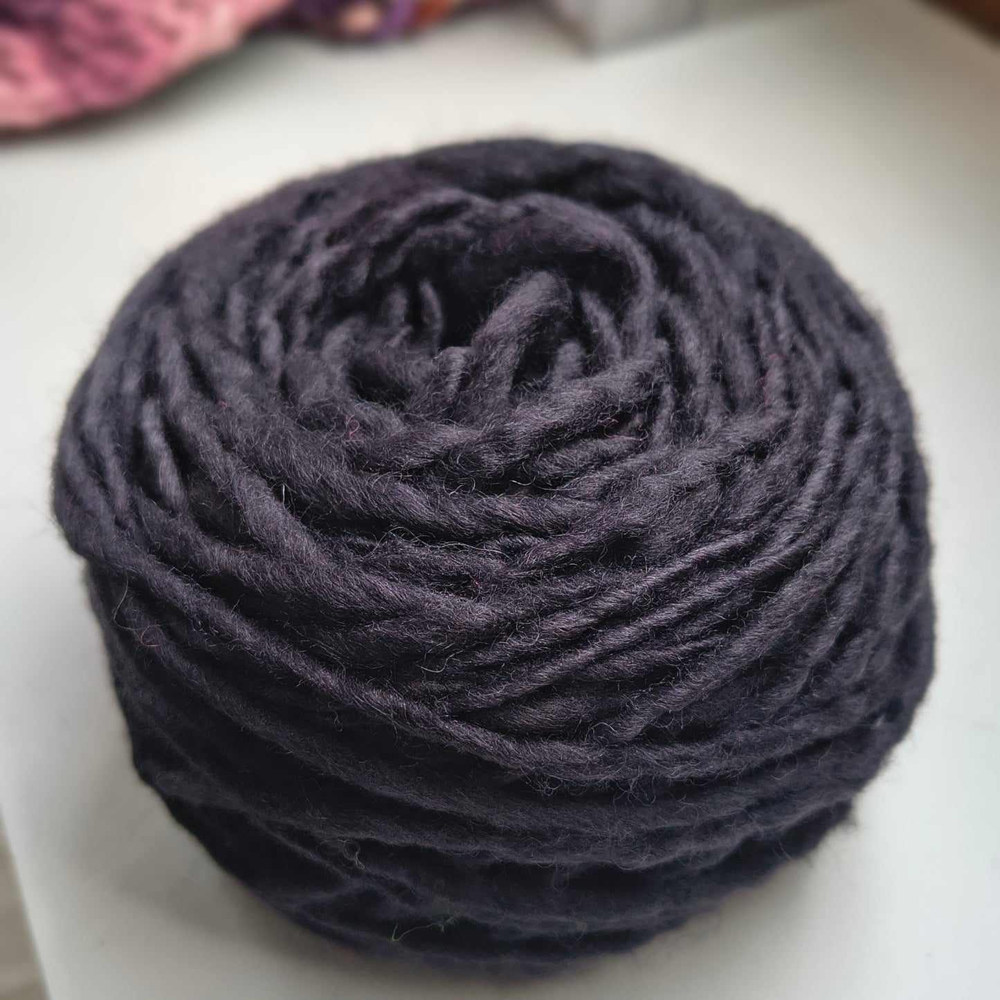 Ovillo 100 grs de Lana natural de oveja corriedale (merino -lincoln) suave al tacto