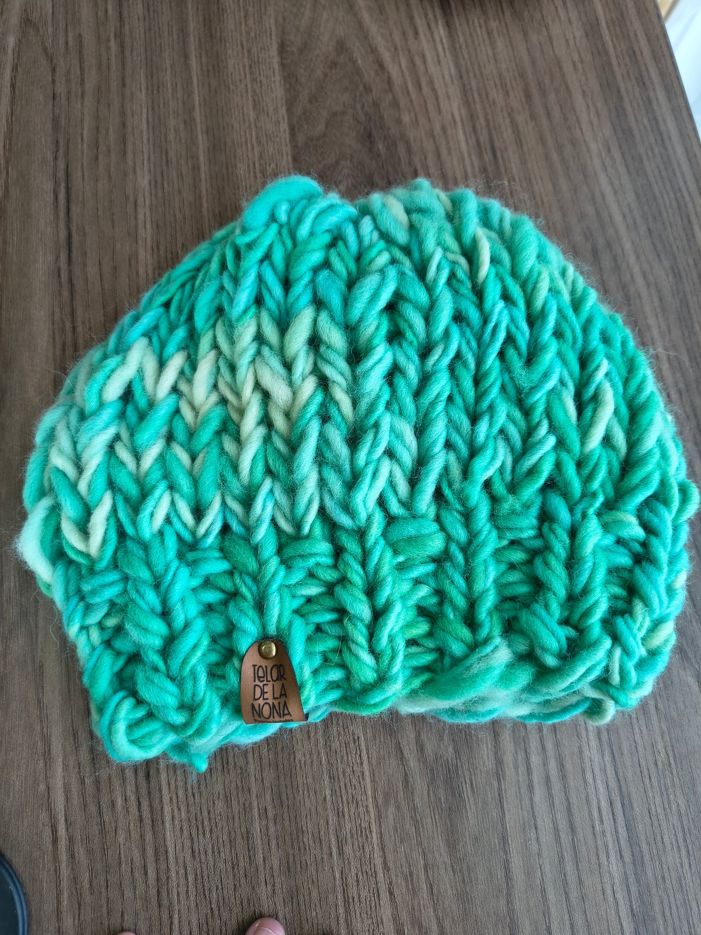 Gorros adulto Lana Natural suave 50% merino