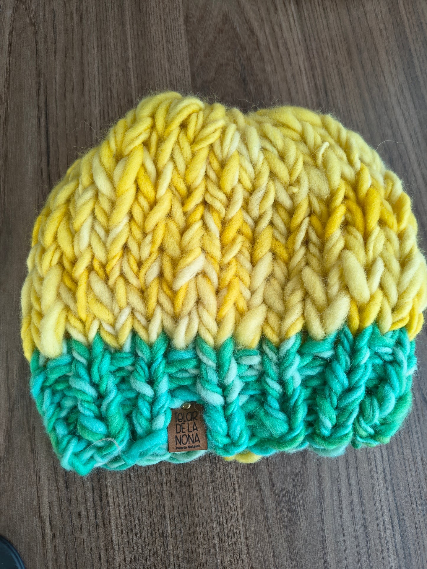 Gorros adulto Lana Natural suave 50% merino