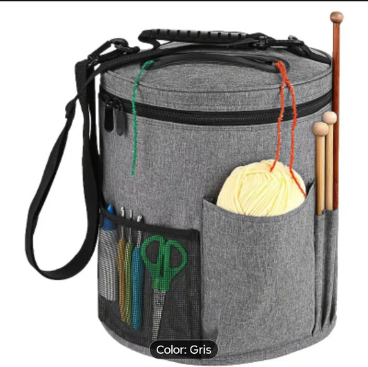 Bolso para tejidos