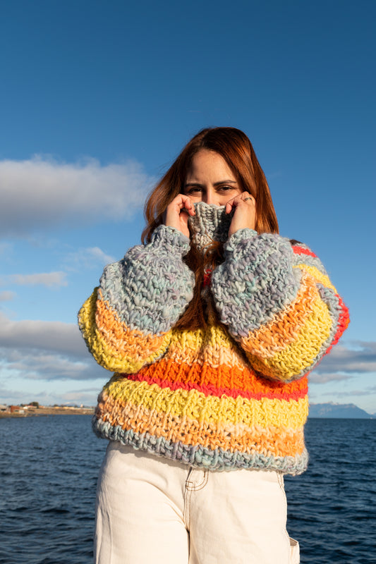 Sweater de Lana Natural OTOÑO