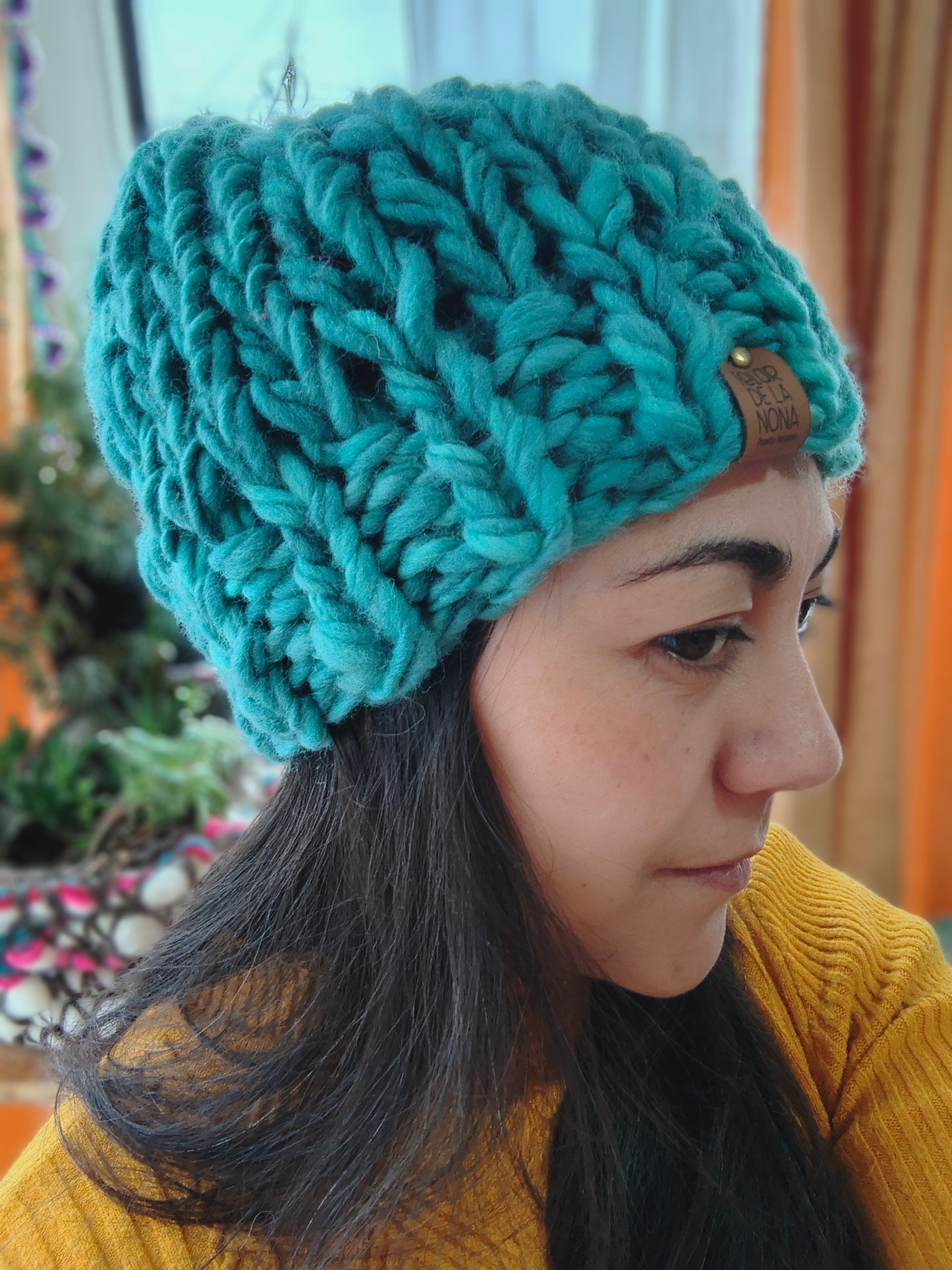 Gorros adulto Lana Natural suave 50% merino