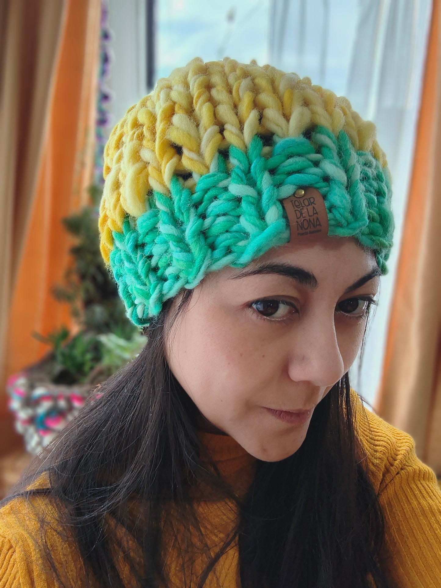 Gorros adulto Lana Natural suave 50% merino