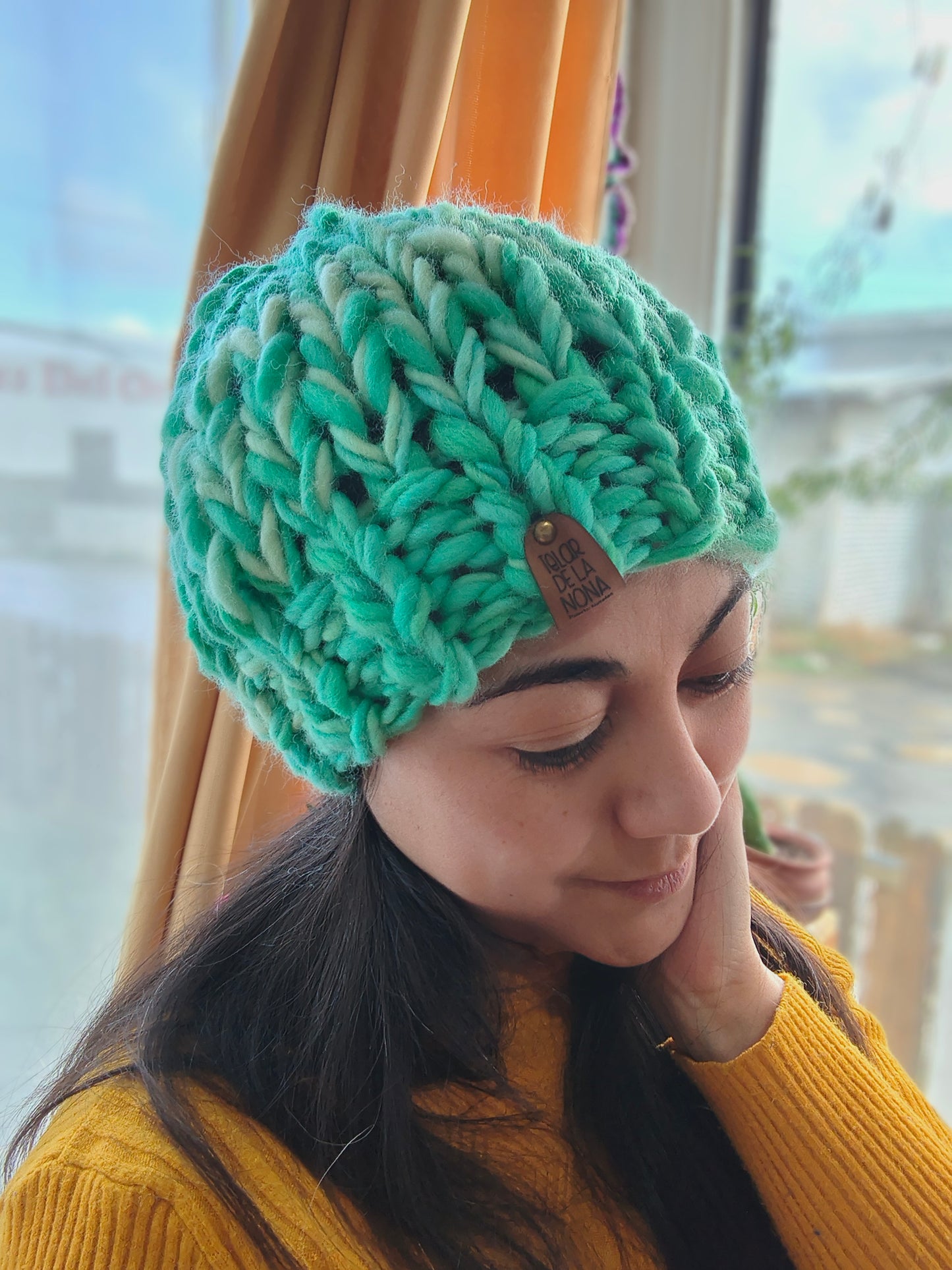 Gorros adulto Lana Natural suave 50% merino