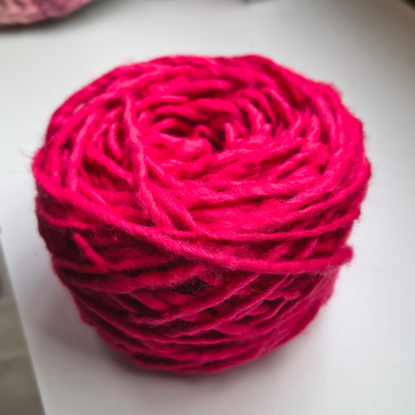 Ovillo 100 grs de Lana natural de oveja corriedale (merino -lincoln) suave al tacto